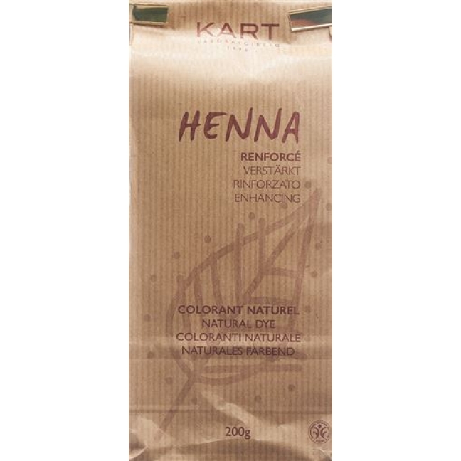 Kart Henna Pulver Verstarkt Sachet 200г