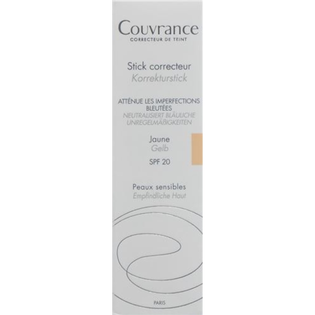 Avene Couvrance Korrekturstick Gelb