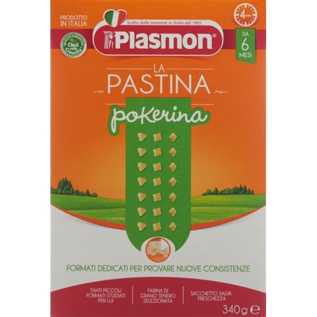 Plasmon Pastina Pokerina 340г