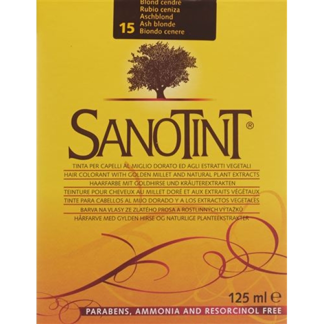 Sanotint цвет волос 15 Aschblond