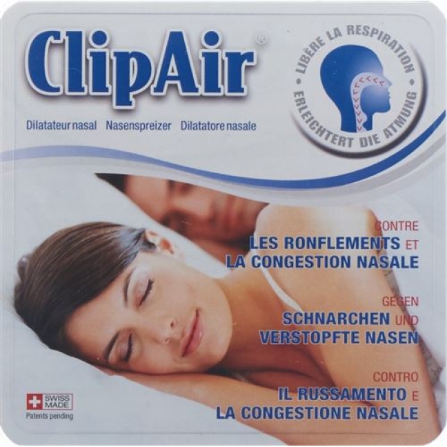 Clipair Nasendilatator 3 штуки fur Schlaf und Sport