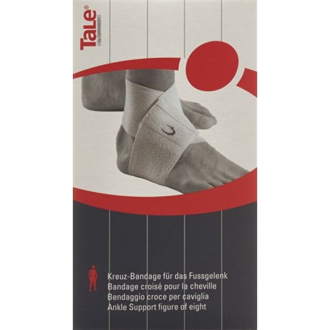 Tale Kreuz Bandage Fussgelenk 7.5см Weiss