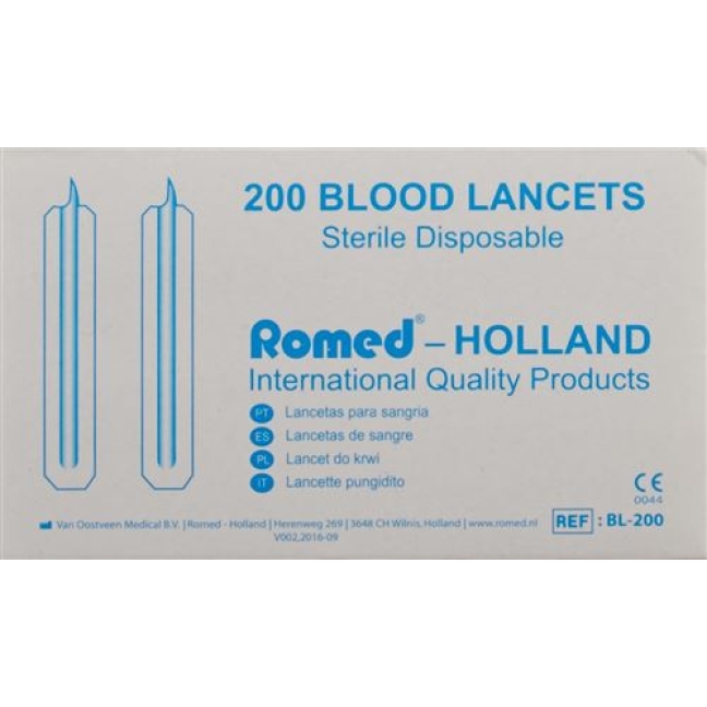 ROMED BLUTLANZETTEN STERIL