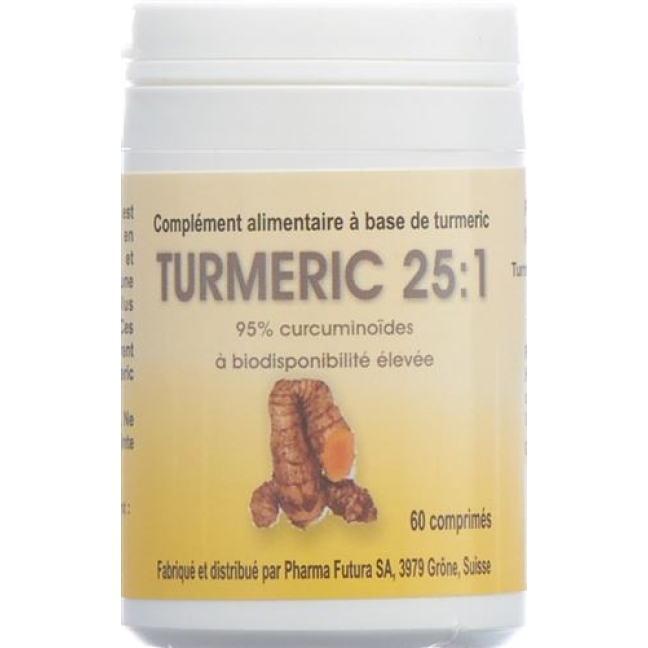 TURMERIC 25:1 TABL 250 MG 60 S