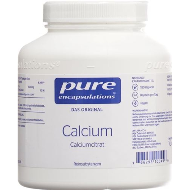 PURE CALCIUM CALCIUMCITRAT