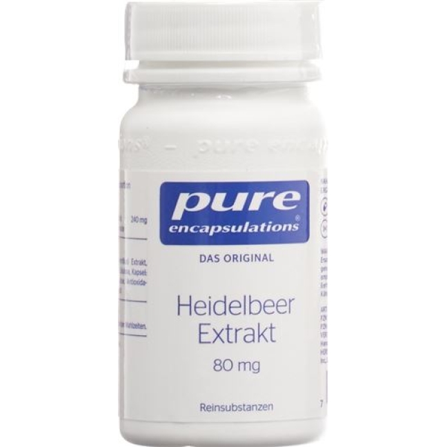 PURE HEIDELBEER EXTRAKT 80MG