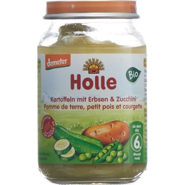 Holle Kartoffeln Erbsen Zucchini 190 g