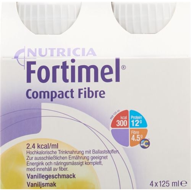 FORTIMEL COMPACT FIBER VANILLE