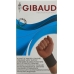 Gibaud Handgelenkmansch Verstellbar S 13-15см Schwarz