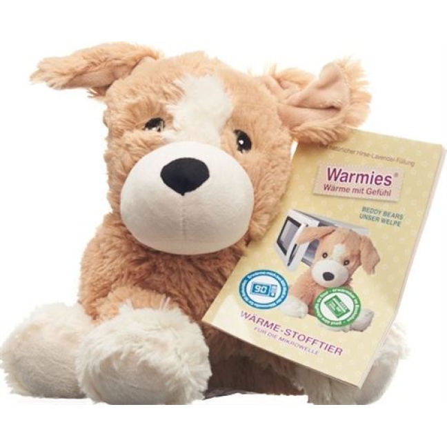 Beddy Bear Warme-Stofftier Welpe