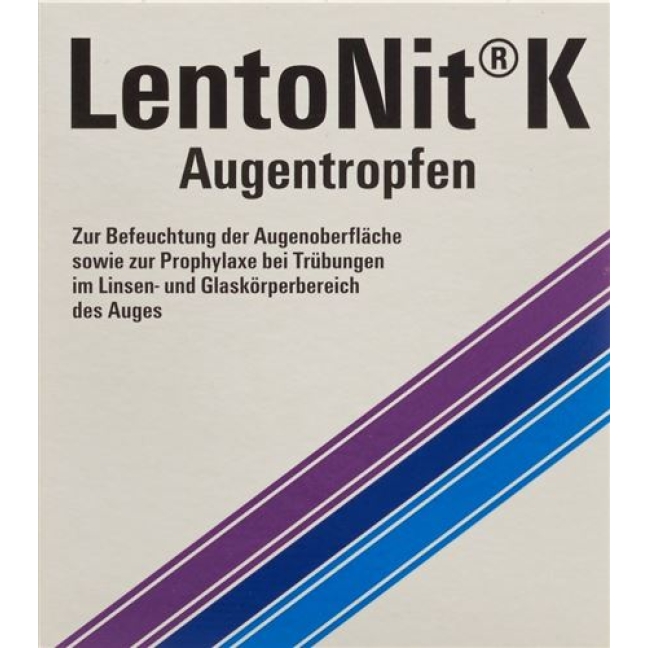 LENTONIT K AUGENTROPFEN OPHT