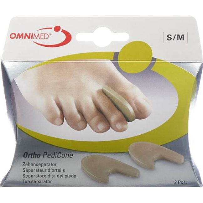 Omnimed Ortho PediCone Zehenseparator размер S/M 2 штуки