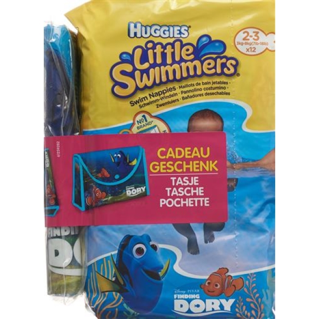 Huggies Little Swimmers Windel Grosse 2-3 12 штук