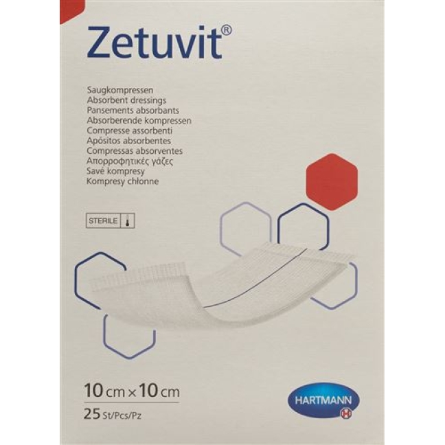 Zetuvit Absorptionsverband 10x10см