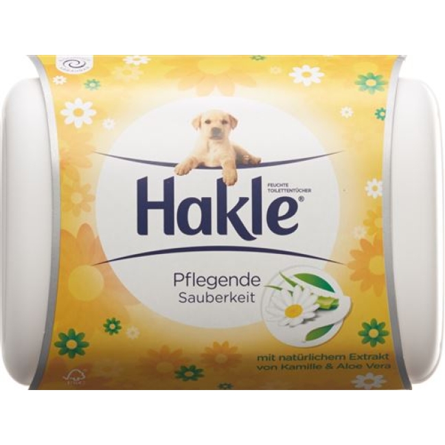 Hakle Naturlich Pflegend Box Feuchte Toilettentucher 42 штуки