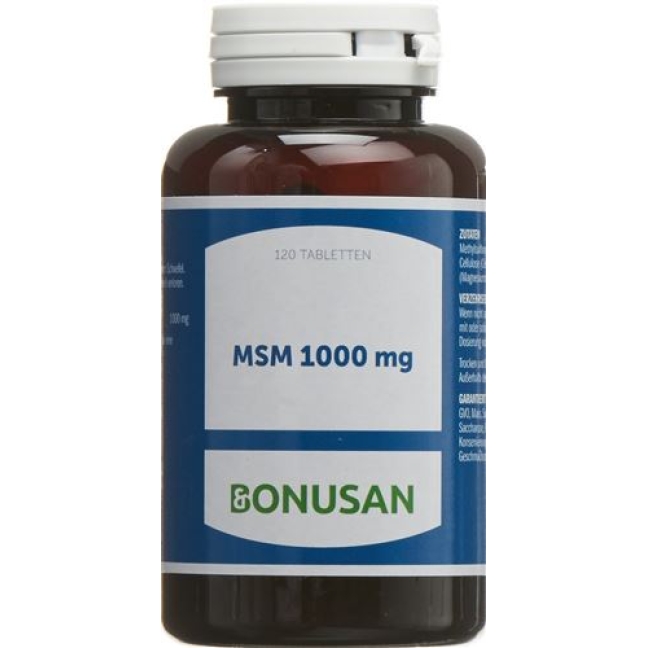 BONUSAN MSM TABL 1000 MG