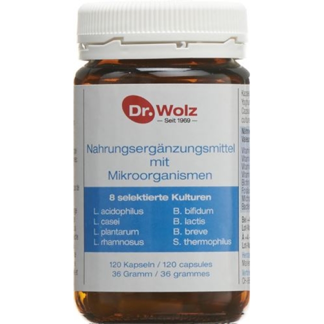 Dr. Wolz Microorganismen в капсулах 120 штук