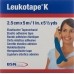 LEUKOTAPE K PFLASTER 5MX2.5 BL