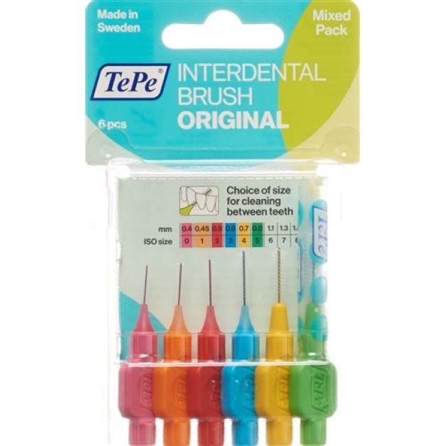 TePe Interdentalbursten Mixed Pack 6 штук