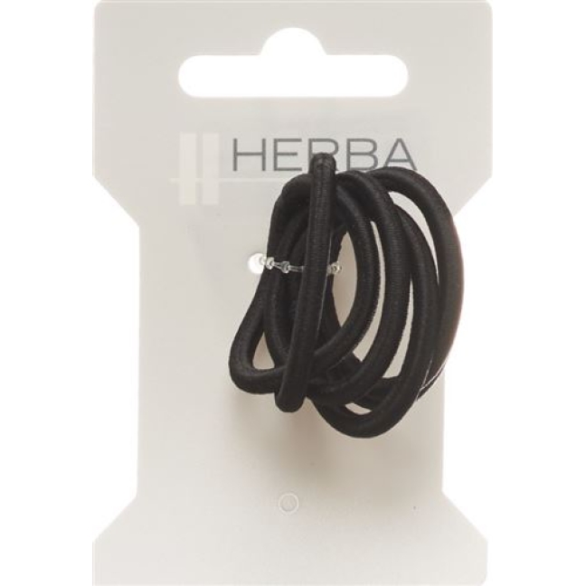 HERBA HAARBINDER 3.8CM SCHWARZ