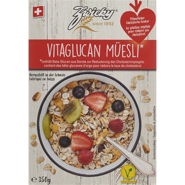 ZWICKY VITAGLUCAN MUESLI