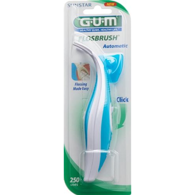 Gum Sunstar Zahnseide mit Spezialhalter