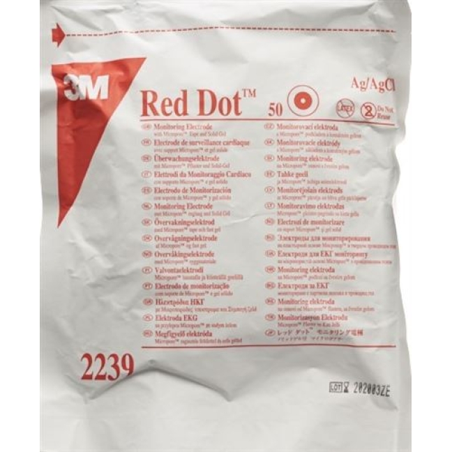 3M RED DOT EKG ELEK MICROP ERW