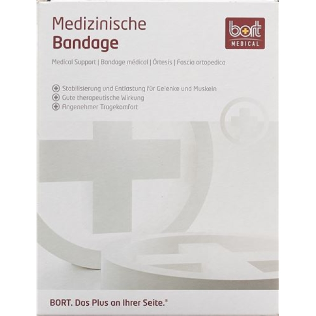 Bort Kniebandage -47см размер XL телесный цвет