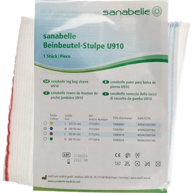 SANABELLE BEINBEUTEL-STULPE M