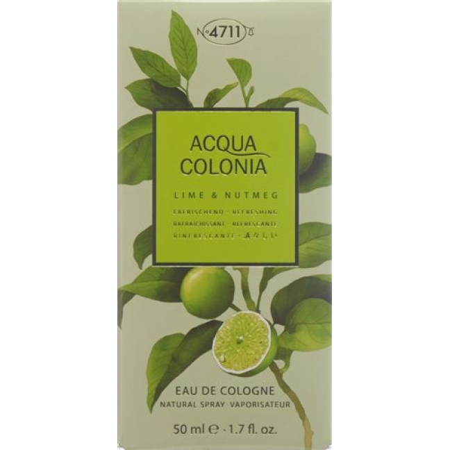 4711 ACQUA COL LIME+NUTMEG EDC