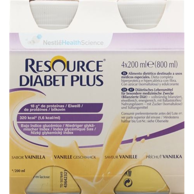 RESOURCE DIABET PLUS VANIL