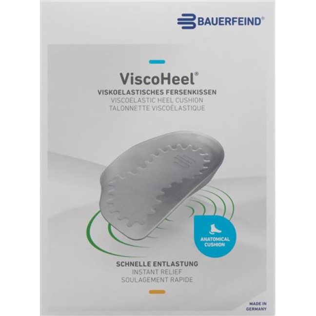 Viscoheel Fersenkissen Grosse 2 (36-39) 1 Paar