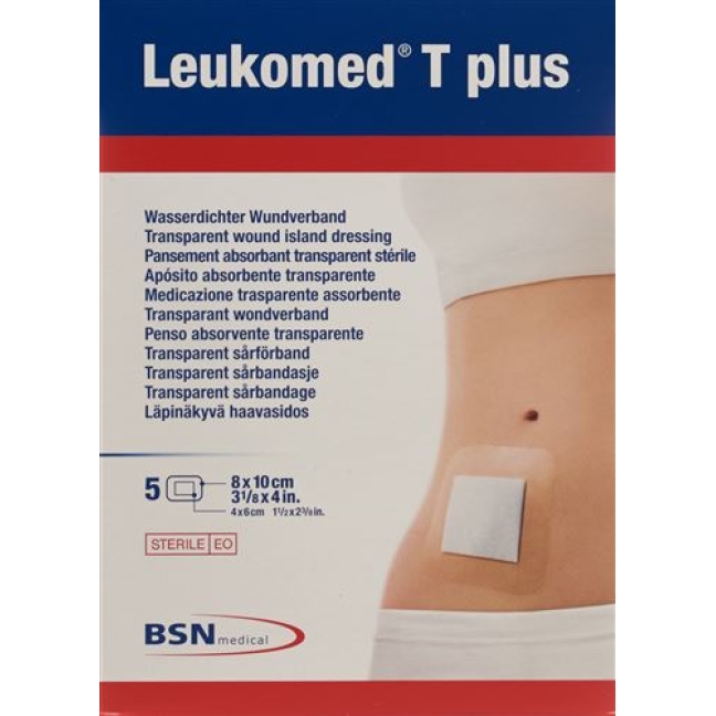 LEUKOMED T PLUS TRANS VERB 8X1