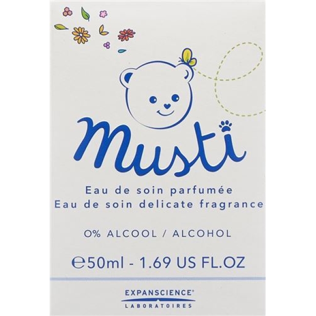 Mustela BB Musti Pflegewasser Parf спрей 50мл