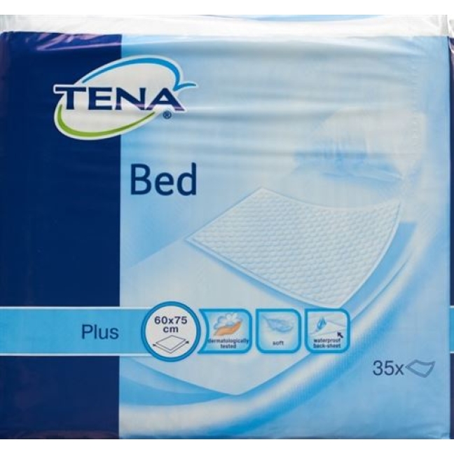 TENA BED PLUS KRANKENUNT 60X75