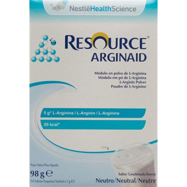 Resource Arginaid Pulver 14 пакетиков 7г