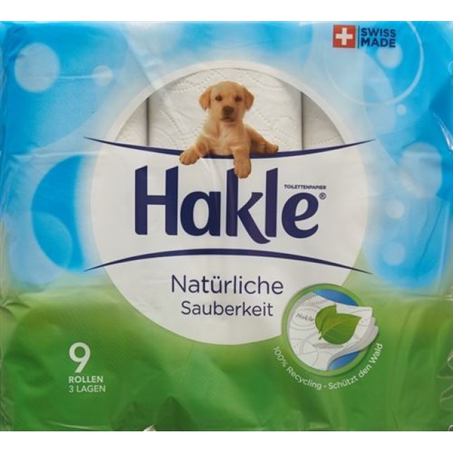 Hakle Naturliche Sauberkeit FSC 9 штук