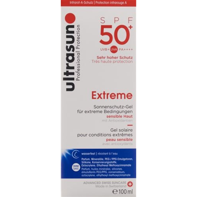 Ultrasun Extreme Sonnenschutzfaktor 50+ 100мл