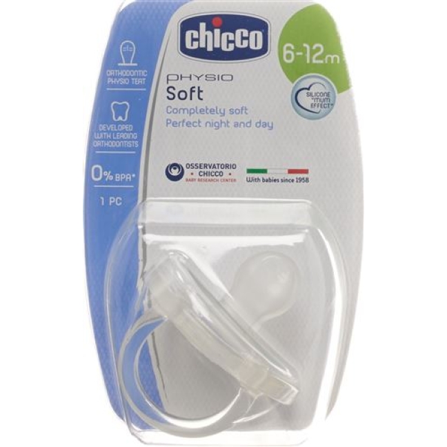 CHICCO SAUG GOMM MEDI 6-12M DF