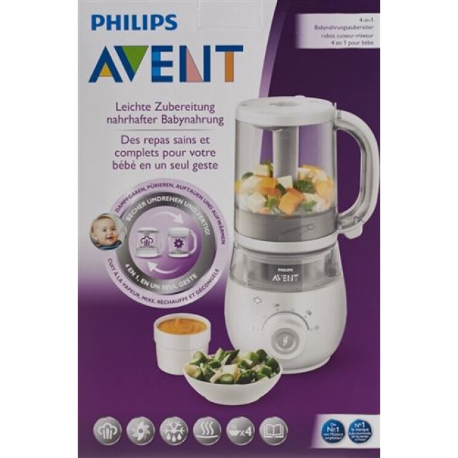 AVENT PHIL KOMB DAMPFGAR&MIXER