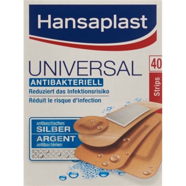 Hansaplast Med Universal Strips 40 штук