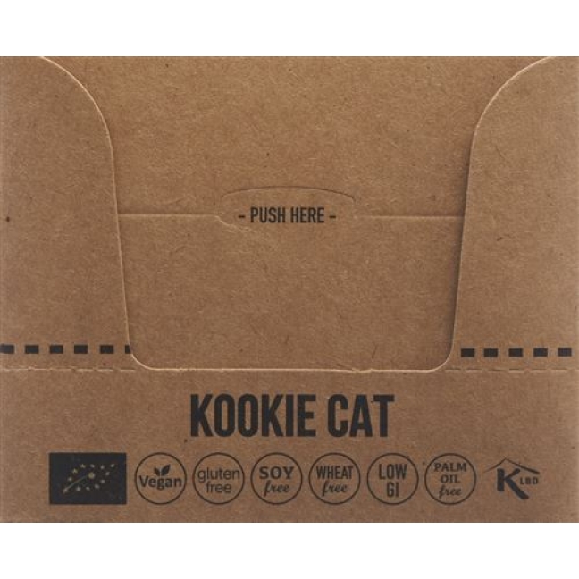 Kookie Cat Cacao Nibs Walnut Cookie 12x 50г