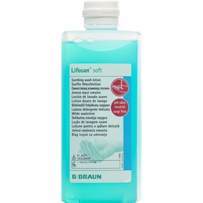 Lifosan Soft лосьон для мытья 500мл