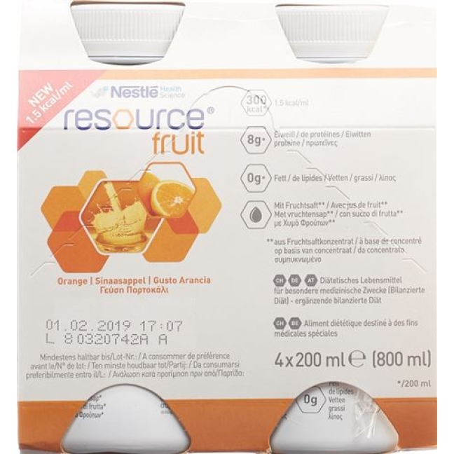 RESOURCE FRUIT DRINK ORANGE