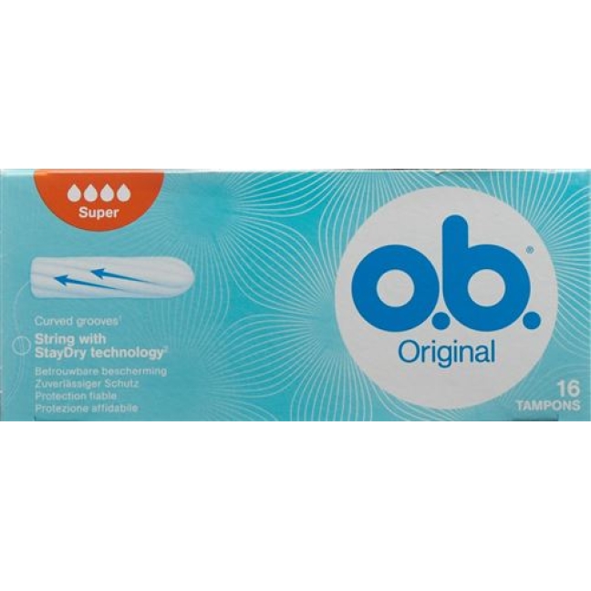 OB TAMPONS SUPER