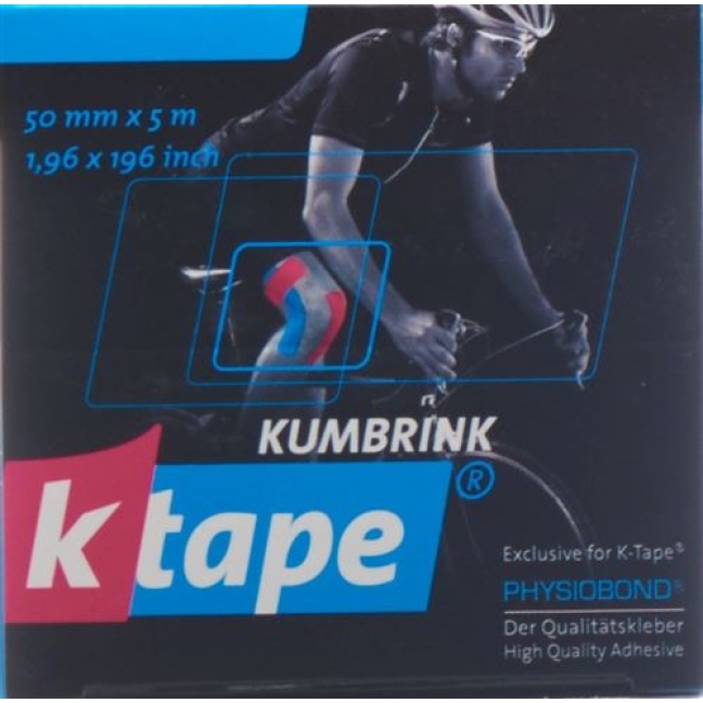 K-TAPE 5CMX5M BLAU ROLLE