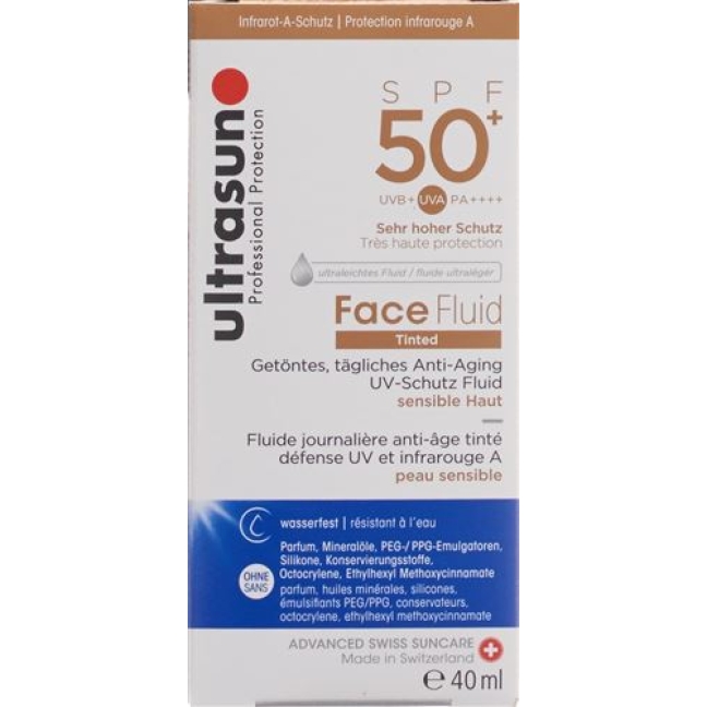 ULTRASUN FACE SPF50+TINTE HONE