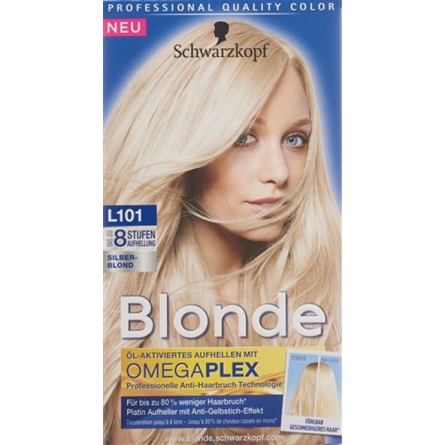 SCHWARZKOPF BLONDE L101 PLATIN