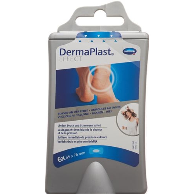 DERMAPL EFFECT BLISTER HEEL