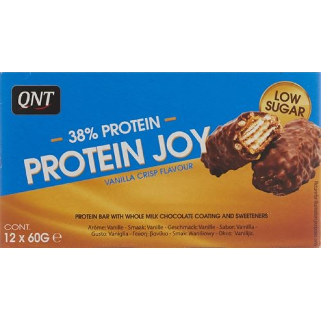 QNT 38%PROT JOY BAR VANIL CRIS